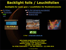 Tablet Screenshot of midi-rakete.de